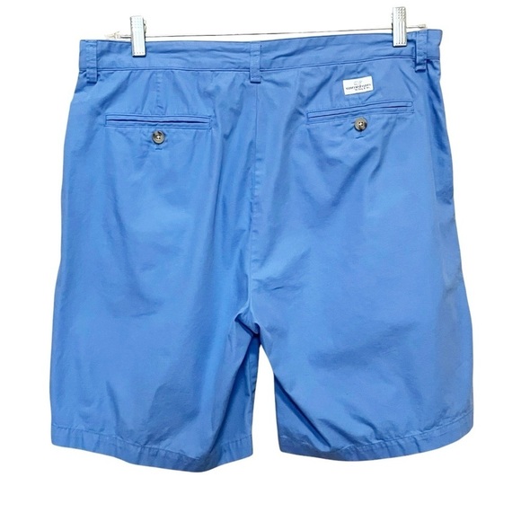 Vineyard Vines Men’s 9” Club Short Cotton Twill Blue Size 36 Preppy Classic - Picture 2 of 6